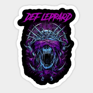 LEPPARD BAND Sticker